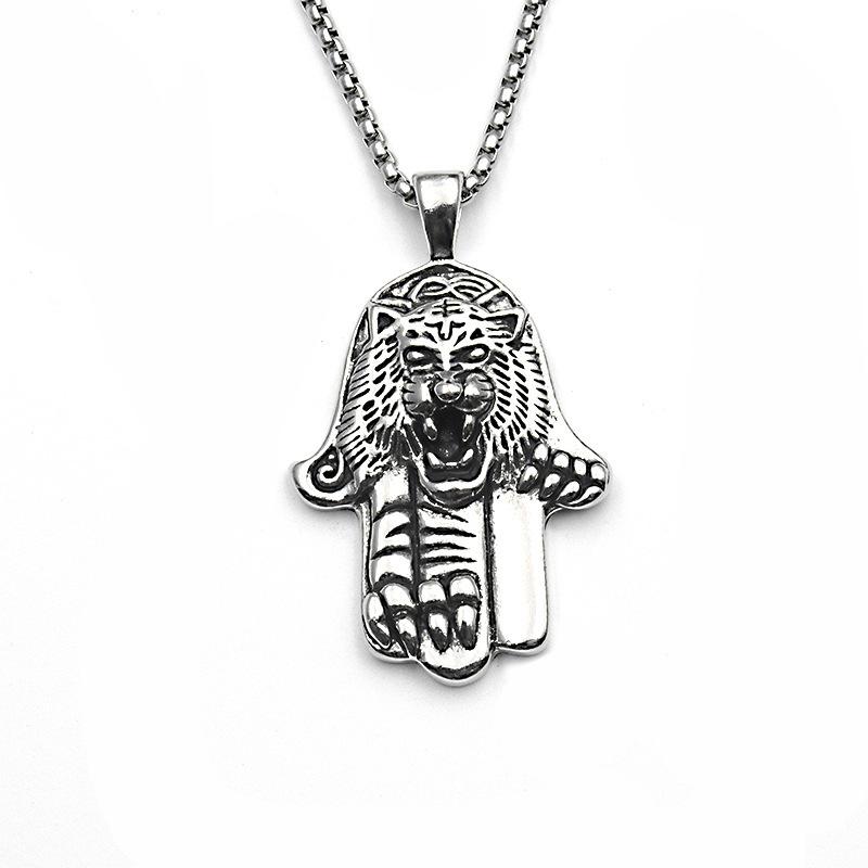 Men's Fitness Necklace Stylish Titanium Steel Boxing Glove Pendant