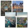 Clear File Set of 12 a reason behind that magnificent [Map World] B "There's scenery."