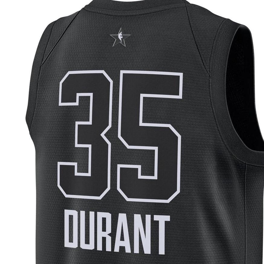 Jordan X NBA Collaboration Tank Top Warriors Swingman Air Series 2018 All-Star Comfortable Stylish Pullover Soft Kids Tops Black 9Z2B7BY3P-DURANT
