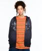WKNDRS Striped Ls T-Shirt (Orange)