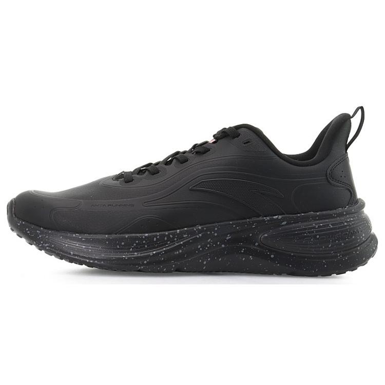 

new Anta Shock Absorbers Slip Resistant, Abrasion Resistant, Breathable Low Top Running Shoes Men s Black 40.5