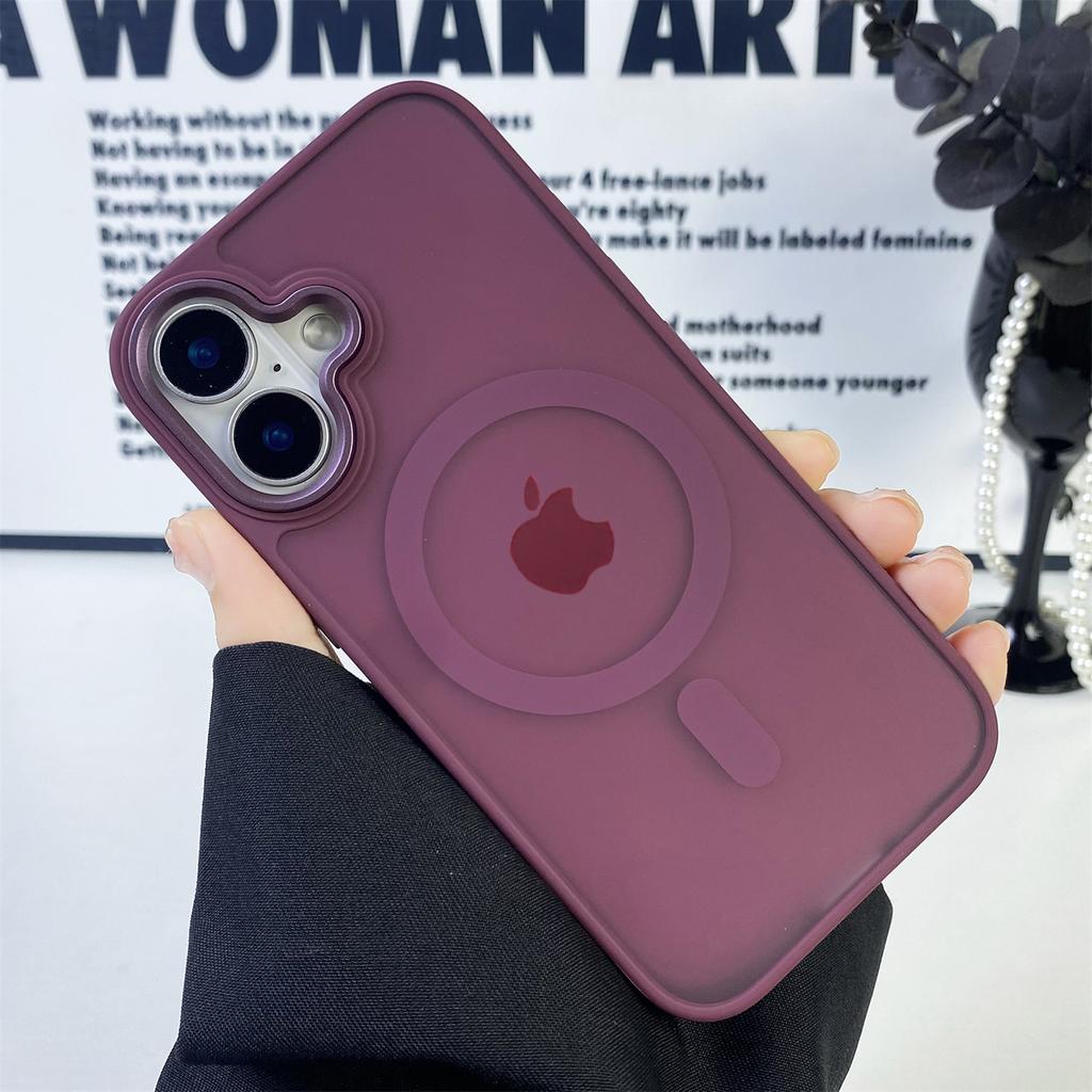 Durchsichtige Magnetische Handyhülle Für iPhone 15 14 Pro Max 16 Plus Hülle Matt Für Magsafe Für iPhone 16 13 12 11 Pro Max Hüllen