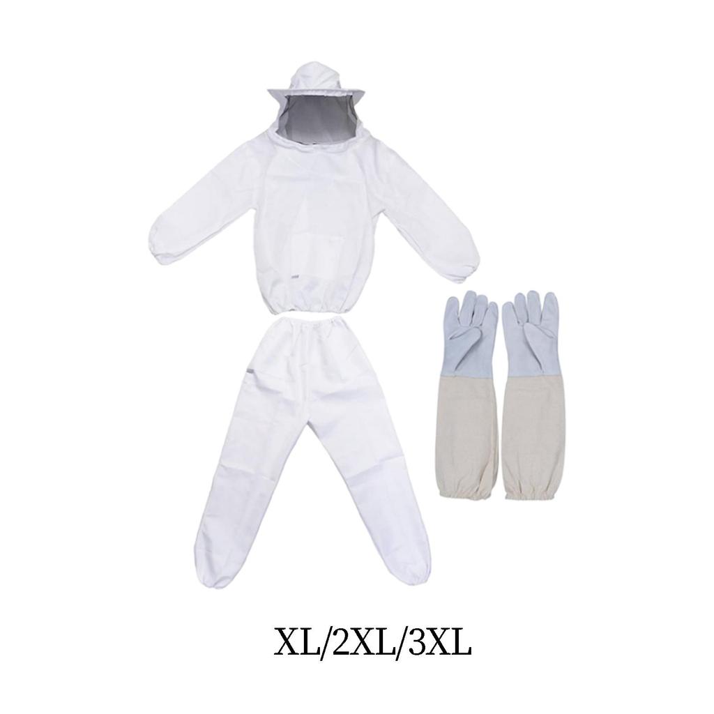 Bee Outfit Beekeeper Costume, Bee Keepers Suit with Glove, Comfortable
