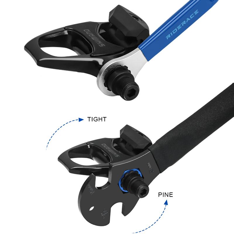 10T Bicycle Pedal Axle Spindle Lockring Removal Tool MTB Road Bike Pedal Disassembly Tool For Shimano M520/M8040/M8140/M820/M828