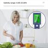 Large Backlit Screen Digital TDS Meter Multi-Parameter Salinity Meter  for Saltwater Testing