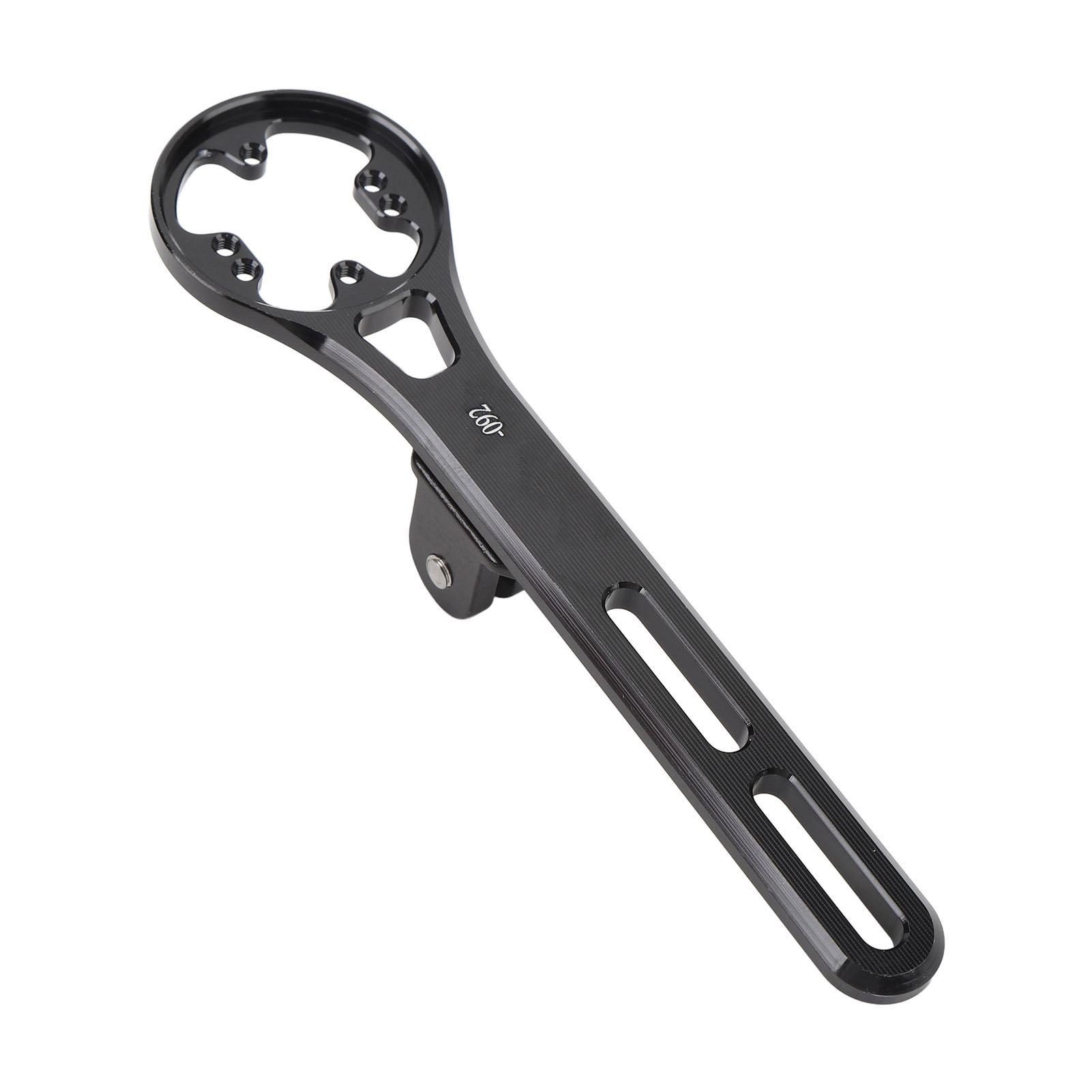 

Алюминиевый сплав Велосипедное расширенное переднее крепление для компьютера на руль с 4 адаптерами и зажимом для