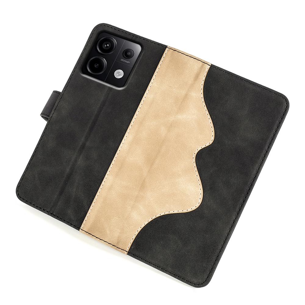 For Xiaomi Redmi Note 13 Pro 5G/Poco X6 5G Case Fully Wrapped PU Leather Wallet Phone Cover