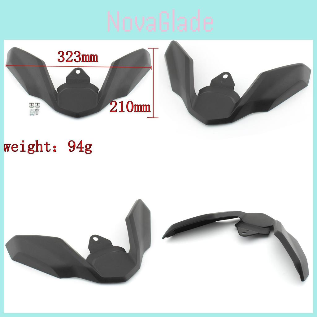 Premium Schwarzes Vorderradschutzblech-Zubehör Für Bmw R1250gs Und R1200gs Motorräder