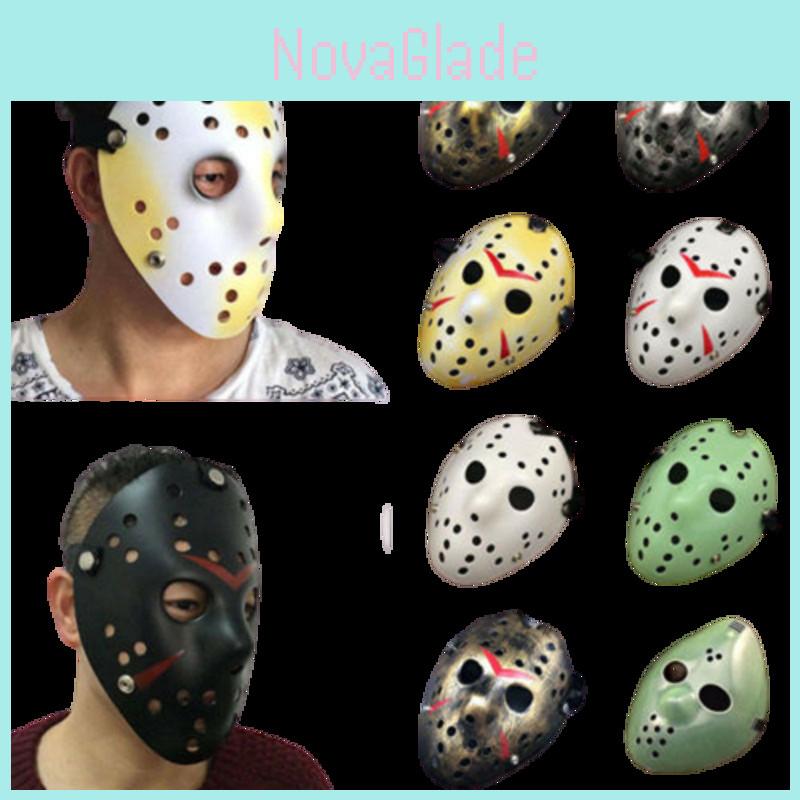 Jason Vs Freddy Halloweenská maska Odolný PVC Cosplay doplněk pro párty zábavu