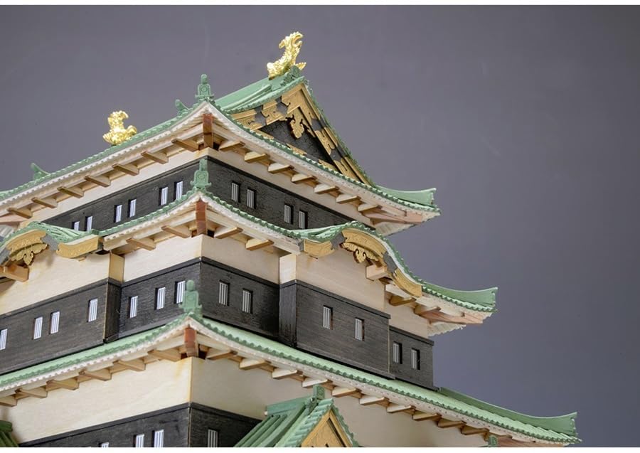 Woody Joe 1/150 Edo Castle Wooden Model Assembly Kit (Building)