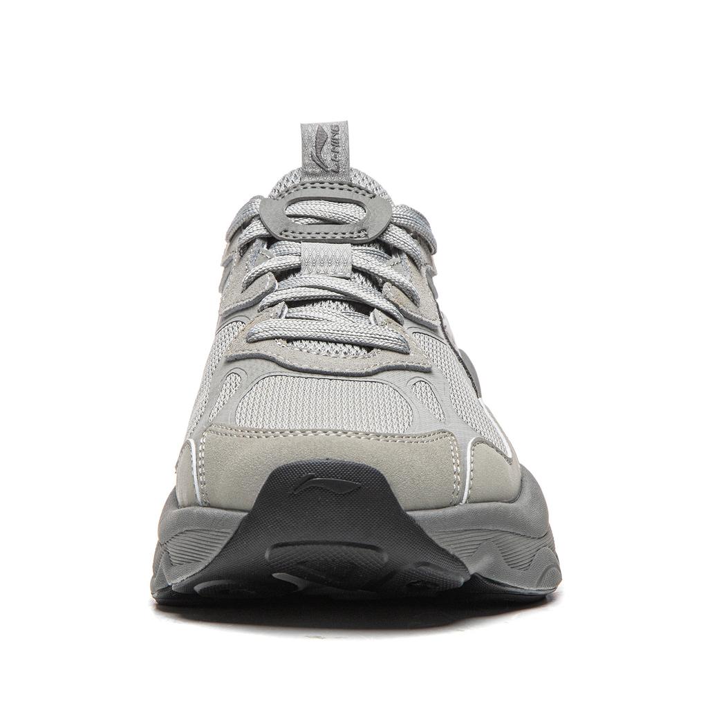 Li Ning Nebula Cushioning Slip Resistant Abrasion Resistant Breathable Support Lightweight Low top Casual Shoes Men's AGCW029-4