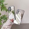 Applicable To Samsung A56/A36 Mirror Fine Hole Mobile Phone Case A57/A37 Makeup Mirror A17 All-inclusive Protective Case A26