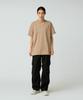 Snow Peak Jikaro Firering Table Short and XXL T-Shirt TS-25AU004, Sleeve, Men's Women's, Beige,