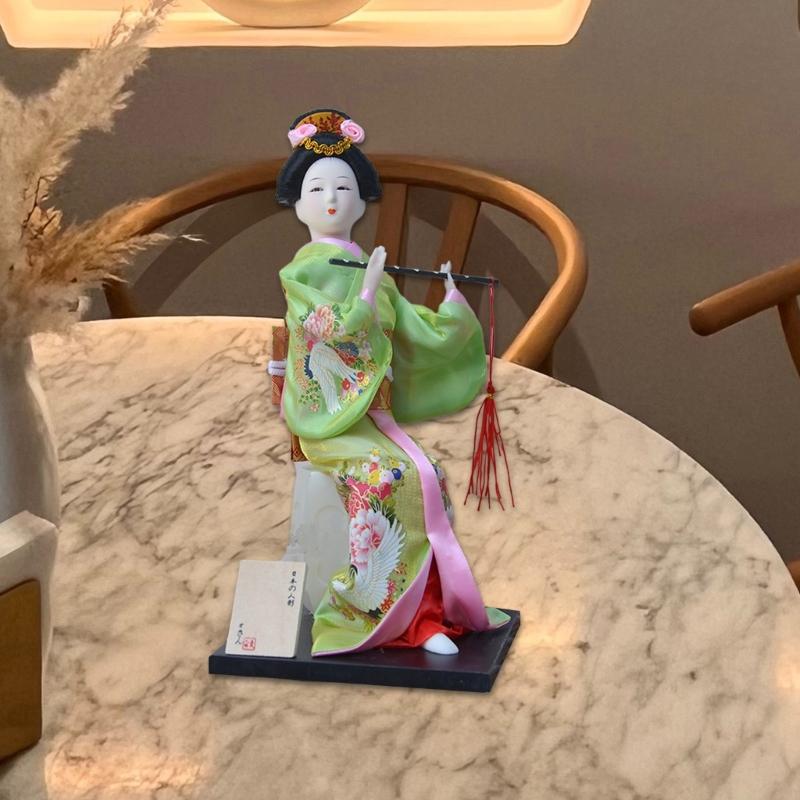 12Inch Handmade Kimono Dolls Ornamentation Ideal For Japanese Cuisines Restaurants And Home Room Authentics Decors
