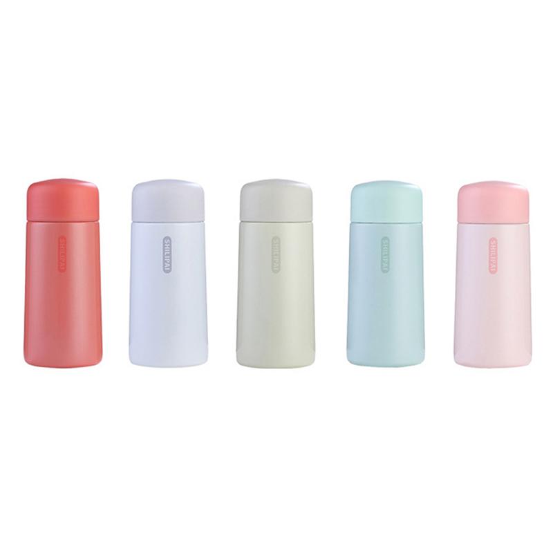 Mini Pocket Thermos  Water Bottle Vacuum Flask Double Wall Coffee Travel Cup