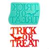DIY Halloween Theme Mold Silicone Craft Cake Clay Soap Decorating Family X3UC