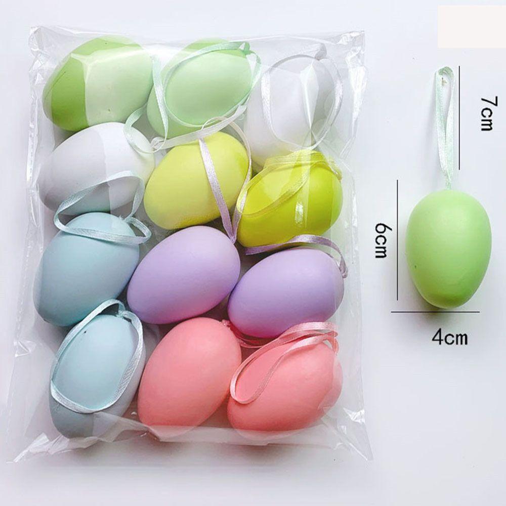 

Поставщики вечеринок Подвесные украшения DIY Ремесло Окрашенные птичьи яйца Пасхальные яйца Пасхальные украшения