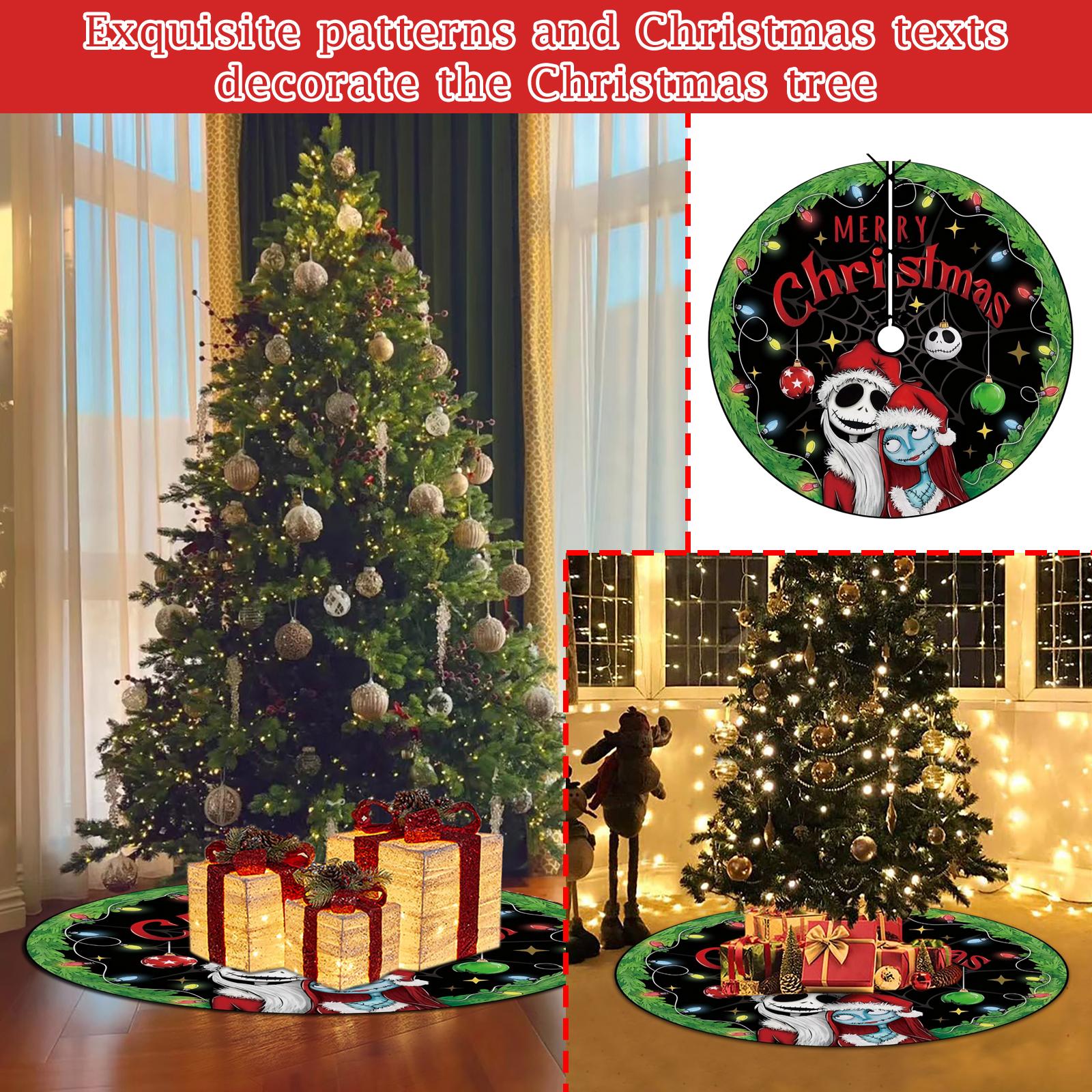 

Christmas Tree Skirt Christmas Tree Bottom Decoration Tree Skirt Decoration One Size