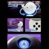 Galaxy Projector Starry Night Light Space Black Hole Robot Starry Night Projector with Remote Control For Game Room