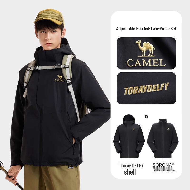 Трехслойная уличная куртка Camel King Armor X S