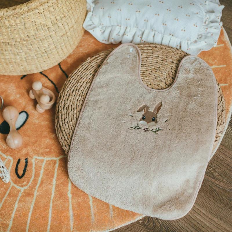 Cartoon Baby Bibs Soft Combed Cotton Washing Face Towl for Children Waterproof Cute Animal Baby Feeding Bib Clothes