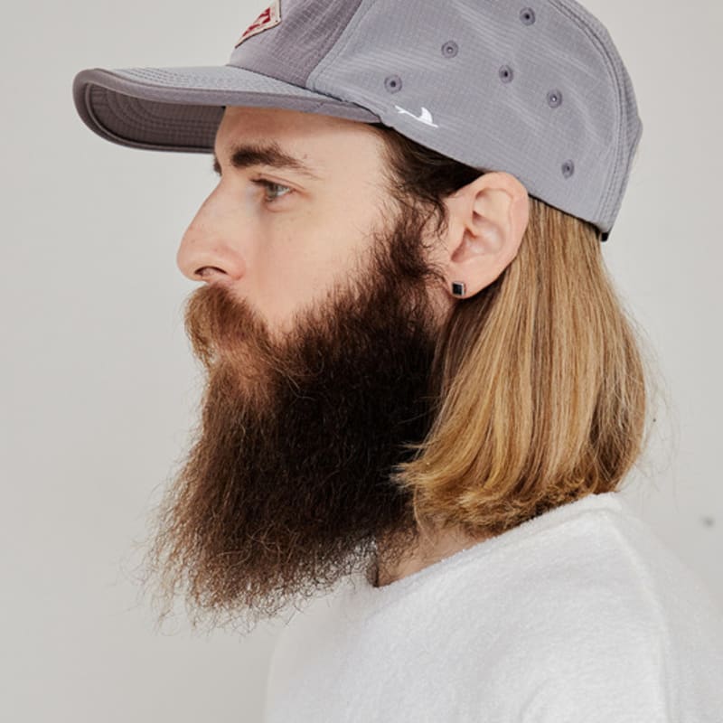 

AKAW Overfit Two-Tone Camp Cap Ripstop Gray GREY