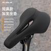 Comfortable Hollow Bicycle Saddle Road Bike Wide Cushioned Seat With PU Leather Cover