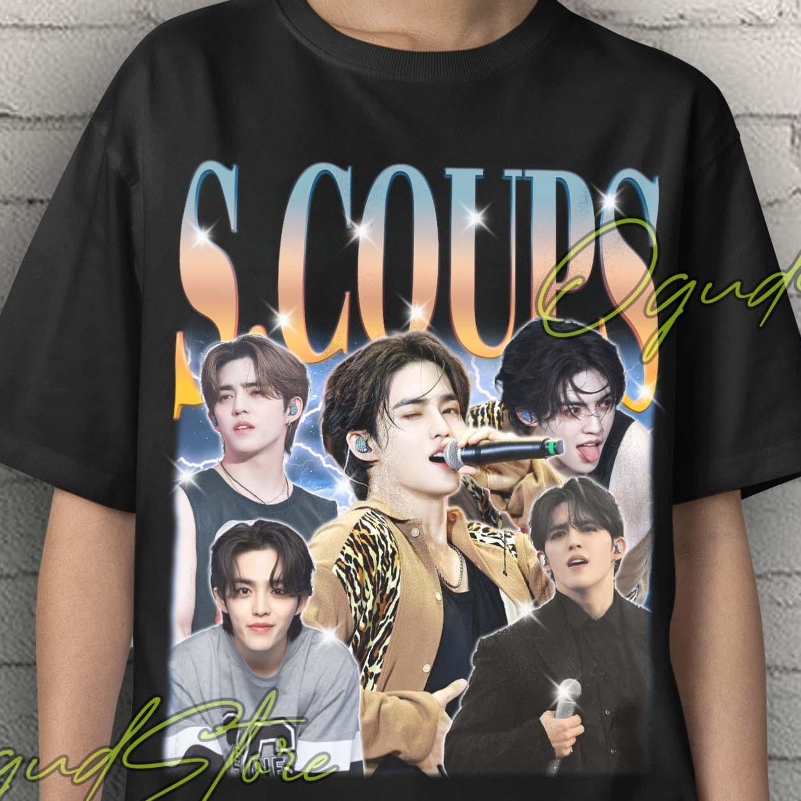 Scoups Seventeen Kpop Shirt: Gildan or Comfort Colors Tee XL