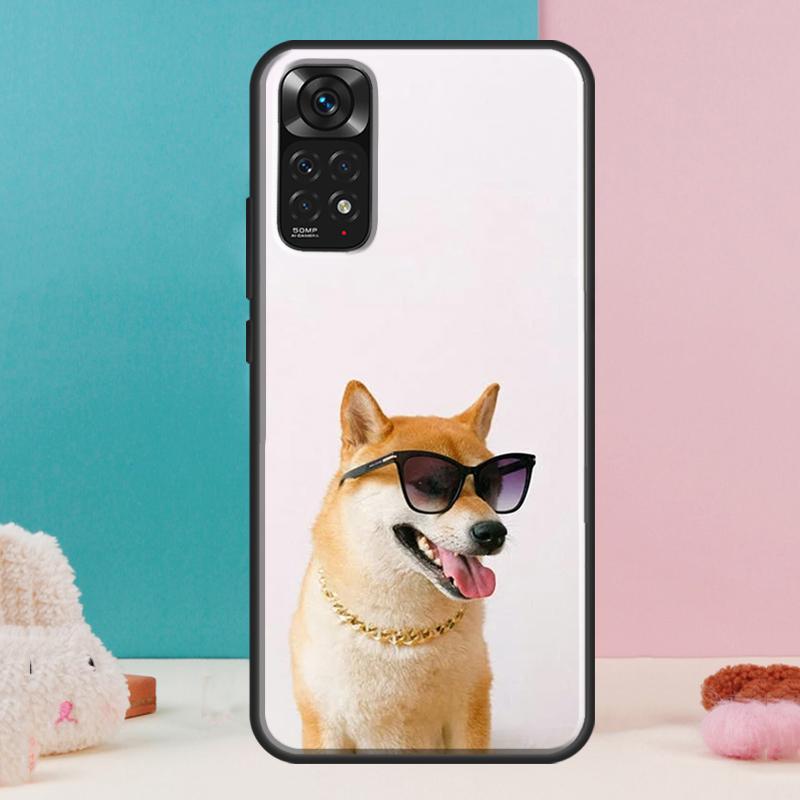 Animal Shiba Inu Dog Case For Xiaomi Redmi Note 14 13 Pro 12 11 9 10 9S 10S 11S 12S Redmi 14C 13C 10C 12C Cover