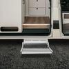 Anti Slip Folding RV Step with Auto Sensor LED Light Bar Aluminum Alloy Lightweight Step for Motorhome Night Entry