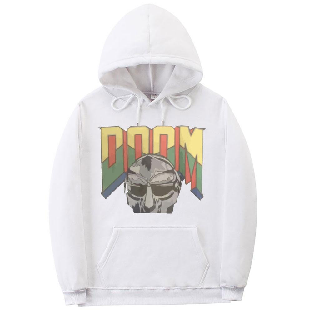 Singer Mf Doom Толстовка с графическим принтом унисекс Повседневная свободная уличная — фото 3