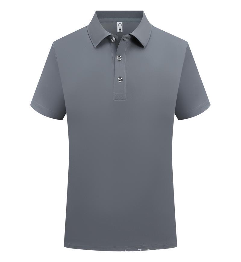 Custom Polo Shirts with Logo Print – Solid Color, Breathable, Short Sleeve Work Uniforms