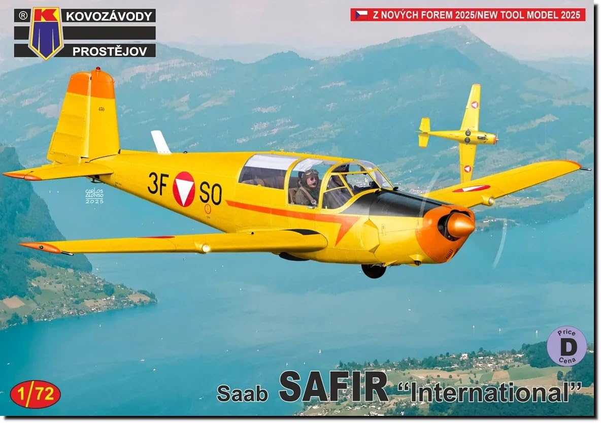 

KP Model Saab Safir International Пластиковая модель KPM0521 1/72