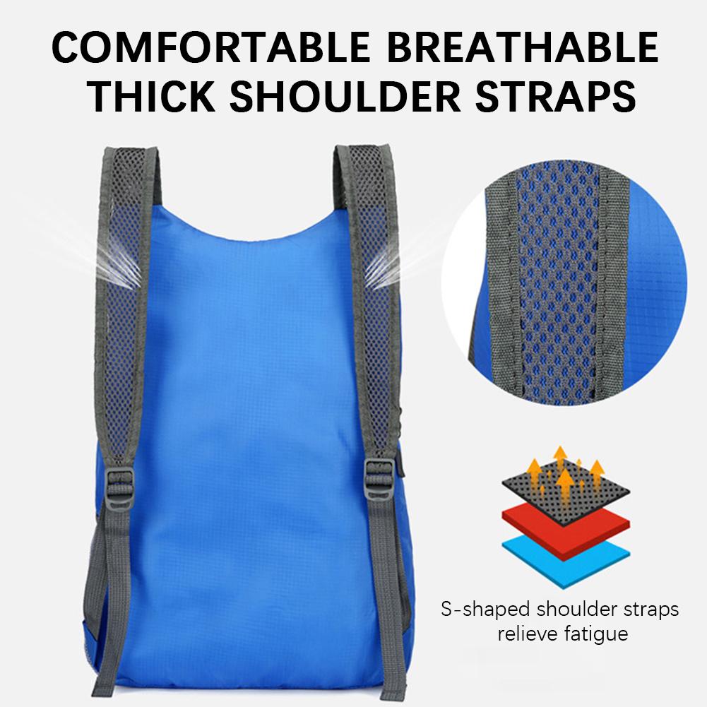 Outdoor Sports Travel Backpack Multi-Purpose Folding Waterproof Large Capacity Backpack For Men Women Gym Shopping School Work