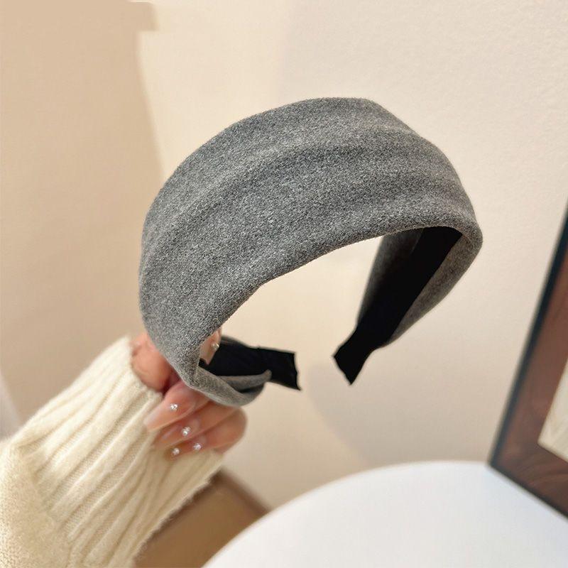 Knitted Wide-Brimmed Retro Autumn and Winter Headband, Hairband, Hair Clip, Hair Tie, Versatile Headwear