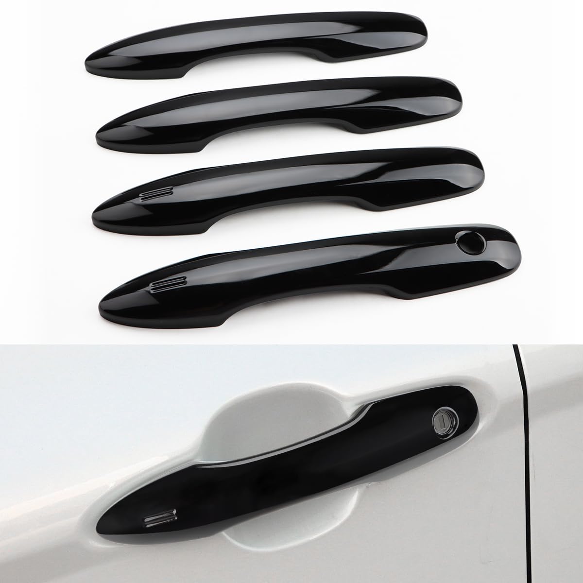 

Накладки на дверные ручки Marchfa для Prius 50 Yaris и Harrier 80 серии, лента, внешняя накладка на ручку, полная накладка с отверстиями для Smart, серия, Cross, Yaris, [Нет