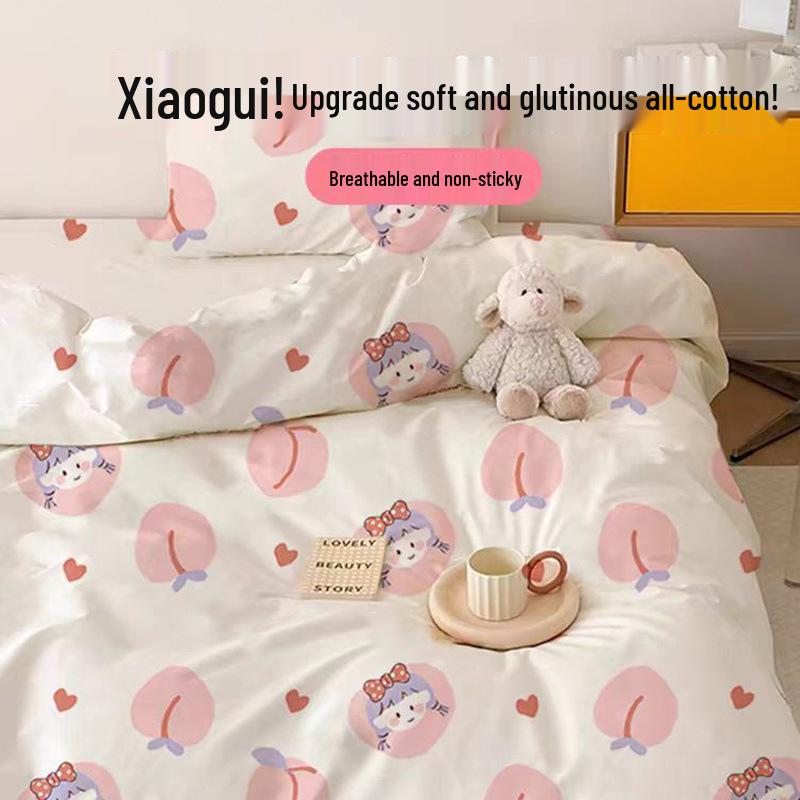 Anti-Bacterial Disposable Bed and Duvet Set: 4-Piece Travel Pack for Hotels, Business Trips, and Train Sleepers