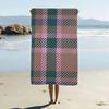 Schottischer Tartan-Print Mikrofaser Strandtuch Saugfähig Schnelltrocknend Weich Yoga Schwimmen Resort Bergsteigen Handtuch