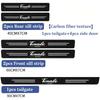 JCYEV1 Car Carbon Fiber Threshold Protective Film Anti Scratch Waterproof Car Stickers Decoration For Alfa Romeo Tonale Car Accessorie