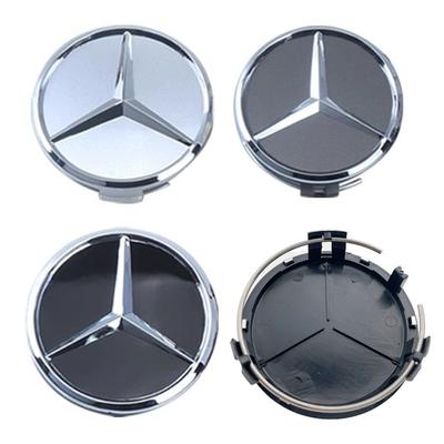 4pcs 75mm for Mercedes Benz AMG W203 W206 W220 W205 W211 W212 W204 W213 Car Wheel Center Hub Caps Benz Emblem Tire Rim Parts