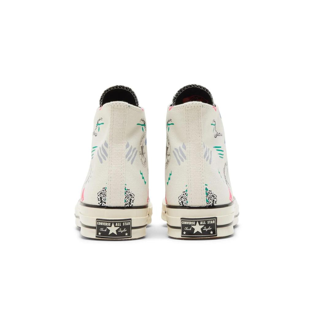 Converse Chuck 70 High 'Archive Skate - Egret' (Unisex) Egret / Court Green Canvas Shoes 170923C
