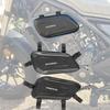 WOOGA Motorcycle Modified Hard Shell Saddle Waterproof Triangle Side Bags Tool Bag Gal Carbon Look Waterproof Zipper for Honda REBEL CMX 250 CMX 300