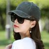 New Unisex Cap Adjustable Washed Cotton Solid Color Plain Baseball Cap Streetwear Leisure Hat Cap