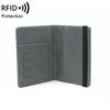 RFID anti-theft passport bag, simple and fashionable multi-functional ID bag, overseas travel passport holder