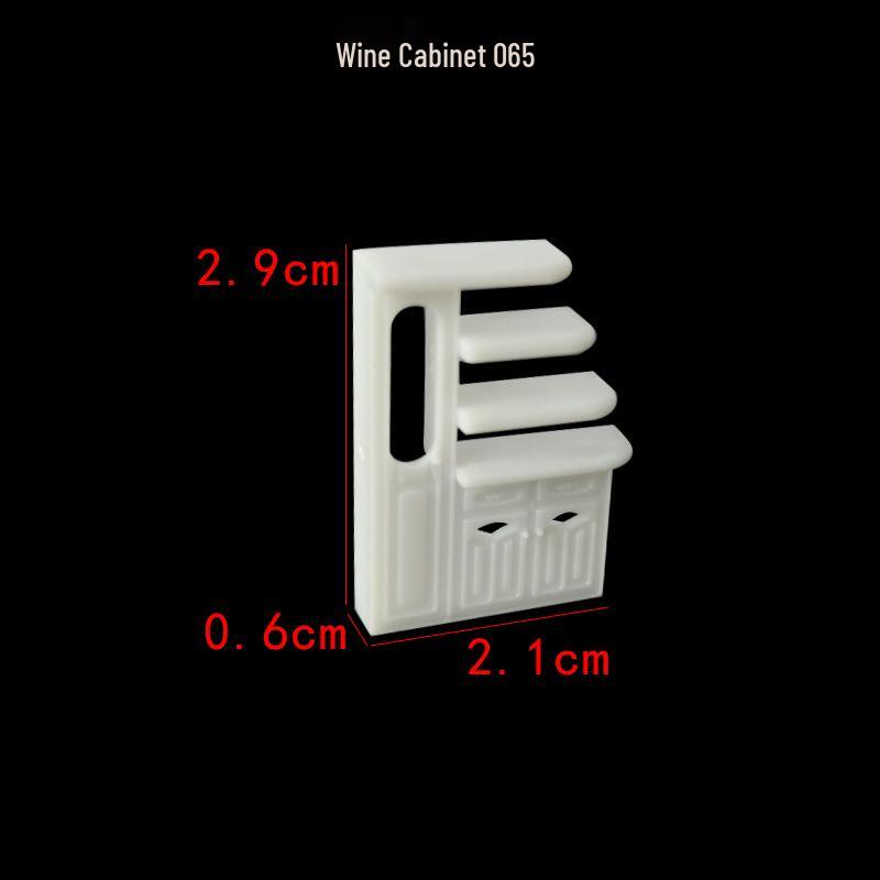 1:50 Scale Model Materials: Sand Table, DIY Indoor Furniture, Wardrobe, Bedside Table, Bookshelf, Wine Cabinet