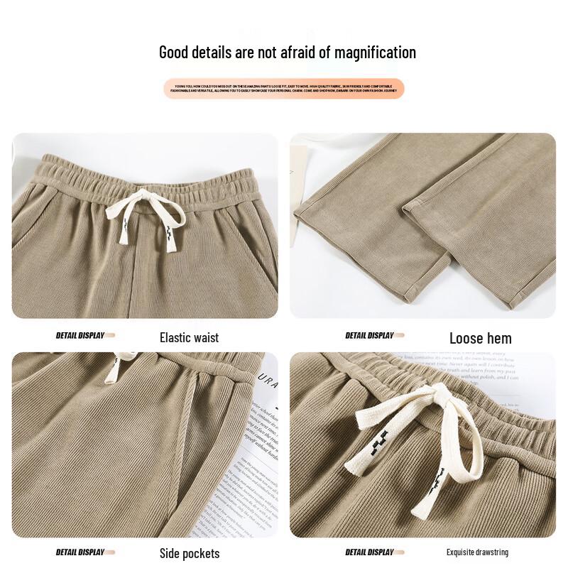 Handu Yishe Women's Slim Straight-Leg Commuter Trousers