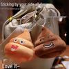 Creative Prank Poop Doll Keychain Ornament