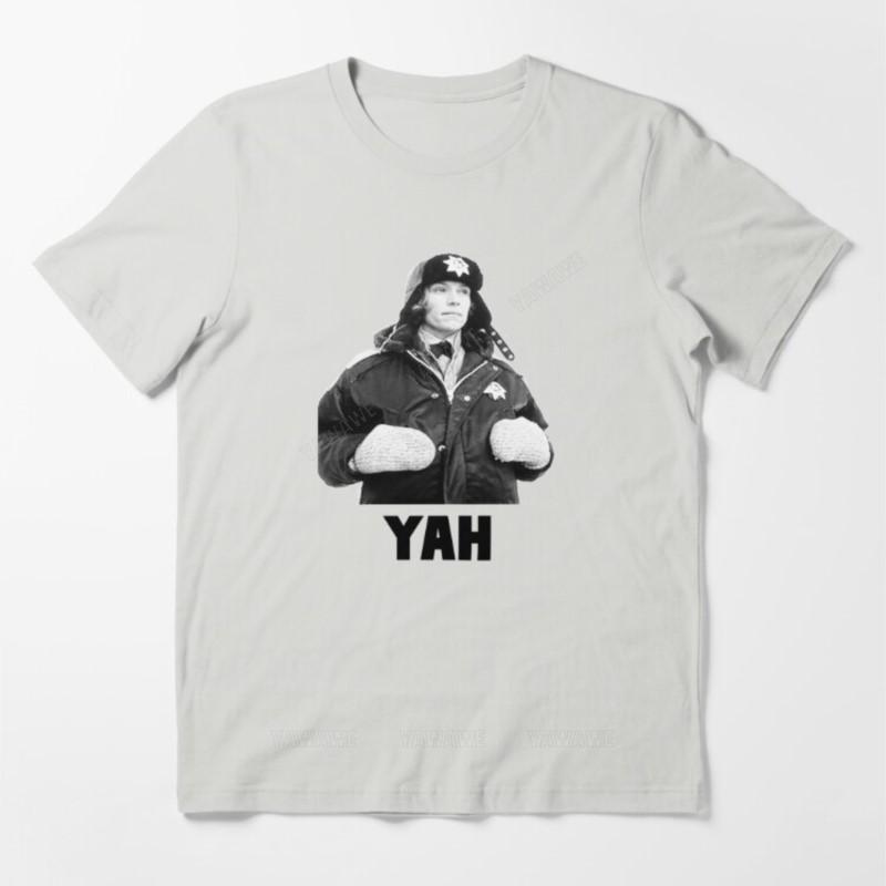 

Cotton teeshirt man fashion t shirts Yah Margie in Fargo North Dakota Essential T Shirt male oneck short sleeve casual tops 4XL