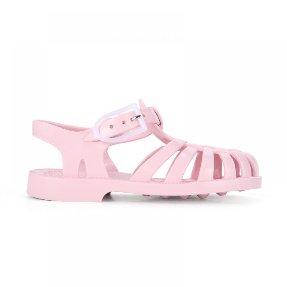 Meduse Sun 201 Rose Pastel Rose Pastel Light Pink Kids Kids Jelly Shoes Sandals