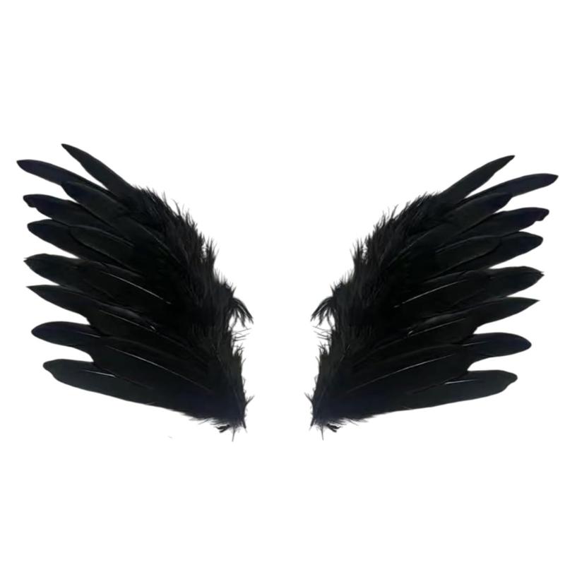 Elegant Flapper Fascinator Wing Headpiece for Special Event Wedding Engagement Headwear Hair Styling